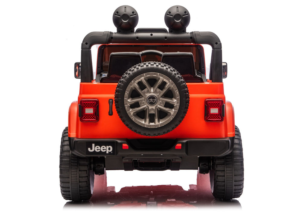 Jeep Rubicon 4x4 Battery-Powered Vehicle DK-JWR556 4x200W 24V Orange – view 4