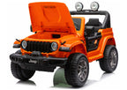 Jeep Rubicon 4x4 Battery-Powered Vehicle DK-JWR556 4x200W 24V Orange – view 7