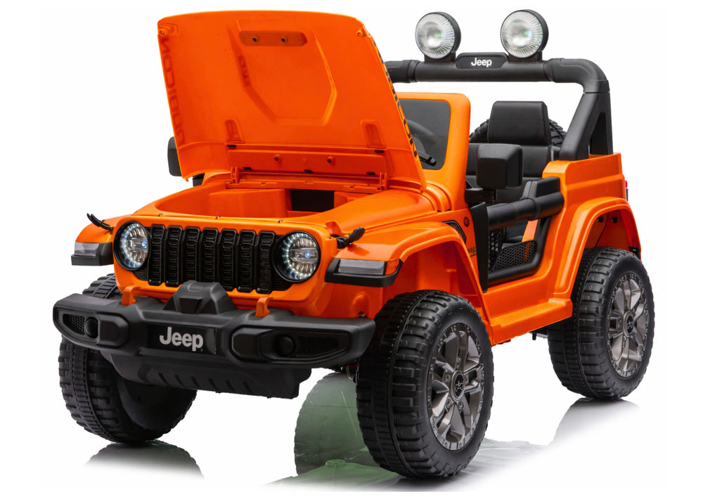 Jeep Rubicon 4x4 Battery-Powered Vehicle DK-JWR556 4x200W 24V Orange – view 7
