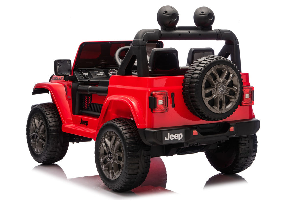 Jeep Rubicon 4x4 DK-JWR556 4x200W 24V Red Battery-Powered Vehicle – view 5