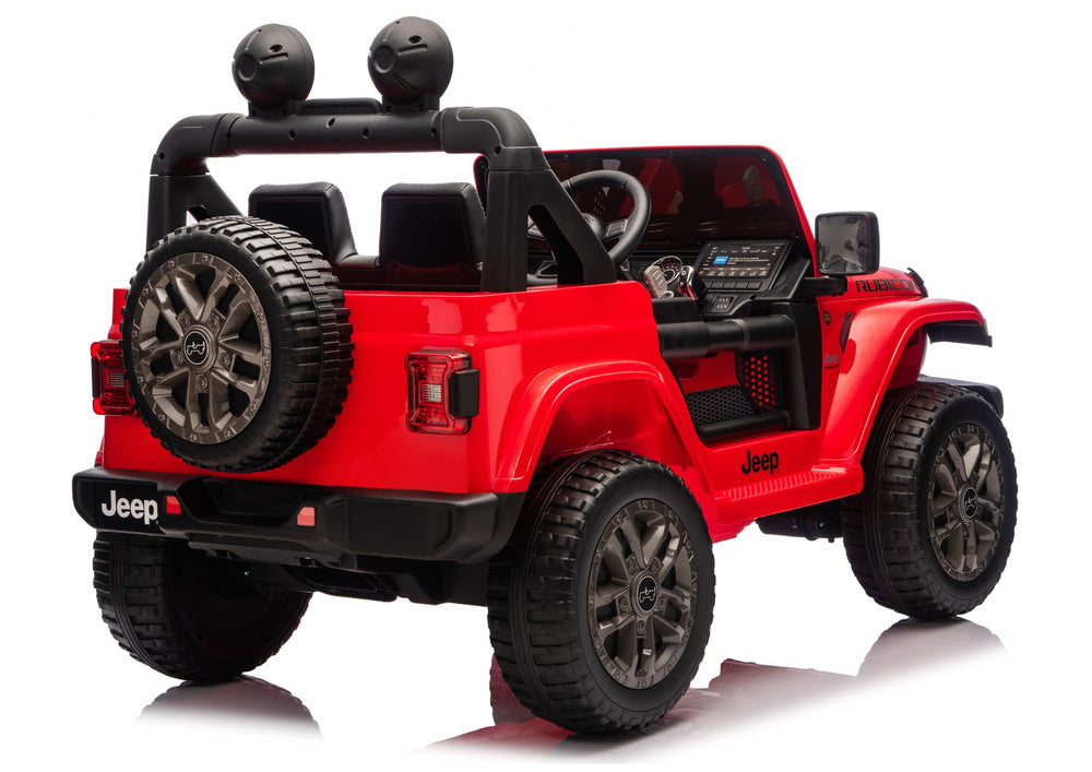 Jeep Rubicon 4x4 DK-JWR556 4x200W 24V Red Battery-Powered Vehicle – view 6