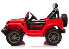 Jeep Rubicon 4x4 DK-JWR556 4x200W 24V Red Battery-Powered Vehicle – view 7