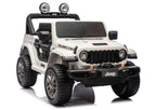 Jeep Rubicon 4x4 DK-JWR556 4x200W 24V White Battery-Operated Vehicle – Electric Ride-On