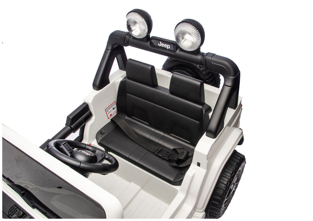 Jeep Rubicon 4x4 DK-JWR556 4x200W 24V White Battery-Operated Vehicle – view 12