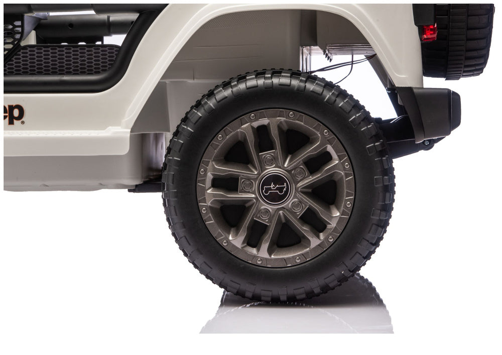 Jeep Rubicon 4x4 DK-JWR556 4x200W 24V White Battery-Operated Vehicle – view 13