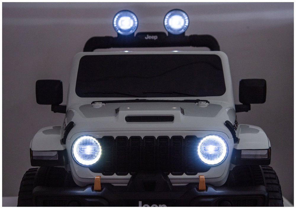 Jeep Rubicon 4x4 DK-JWR556 4x200W 24V White Battery-Operated Vehicle – view 16