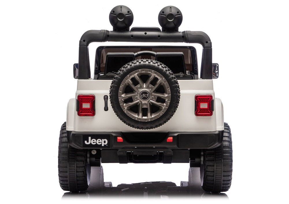 Jeep Rubicon 4x4 DK-JWR556 4x200W 24V White Battery-Operated Vehicle – view 3