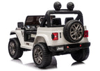 Jeep Rubicon 4x4 DK-JWR556 4x200W 24V White Battery-Operated Vehicle – view 5