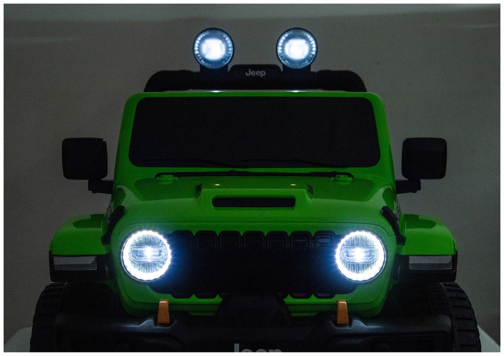 Jeep Rubicon 4x4 Battery-Powered Vehicle DK-JWR556 4x200W 24V Green – view 16