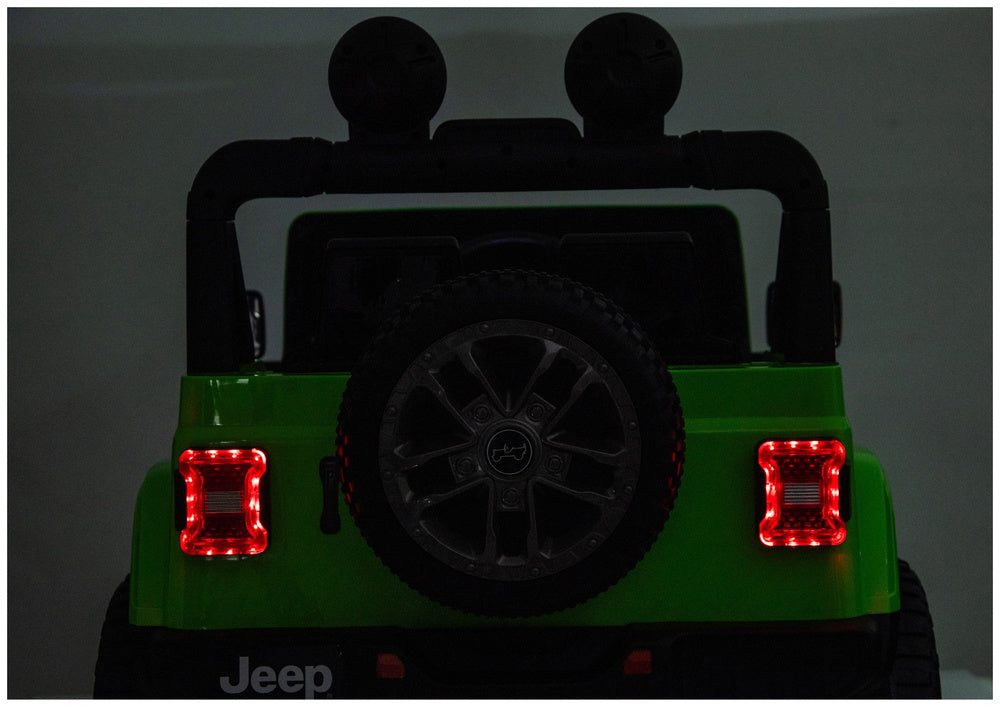 Jeep Rubicon 4x4 Battery-Powered Vehicle DK-JWR556 4x200W 24V Green – view 17