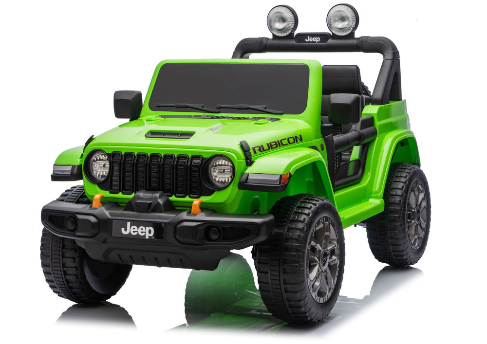 Jeep Rubicon 4x4 Battery-Powered Vehicle DK-JWR556 4x200W 24V Green – view 2