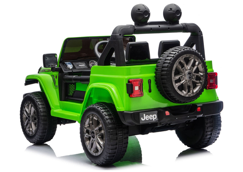 Jeep Rubicon 4x4 Battery-Powered Vehicle DK-JWR556 4x200W 24V Green – view 5