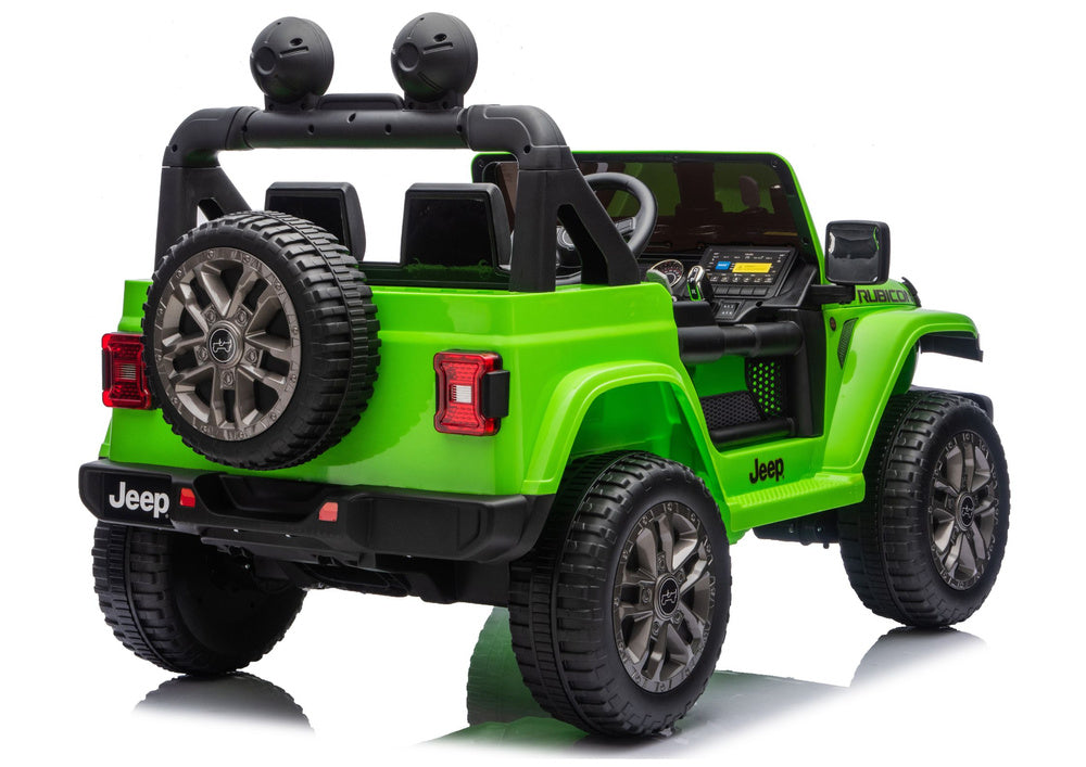 Jeep Rubicon 4x4 Battery-Powered Vehicle DK-JWR556 4x200W 24V Green – view 6