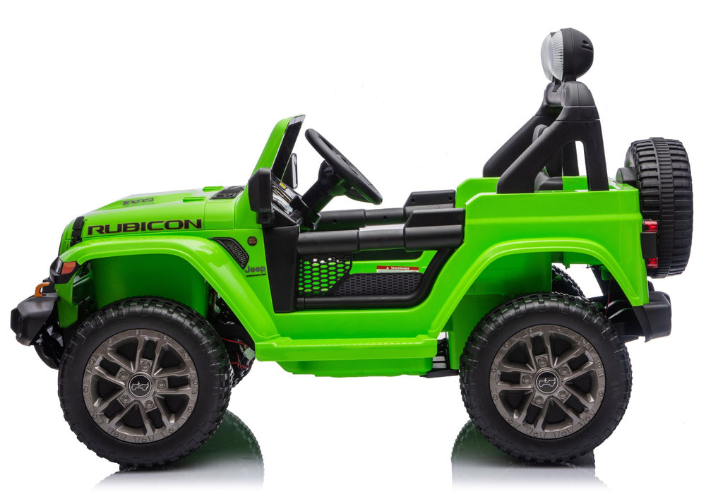Jeep Rubicon 4x4 Battery-Powered Vehicle DK-JWR556 4x200W 24V Green – view 7