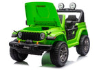 Jeep Rubicon 4x4 Battery-Powered Vehicle DK-JWR556 4x200W 24V Green – view 8