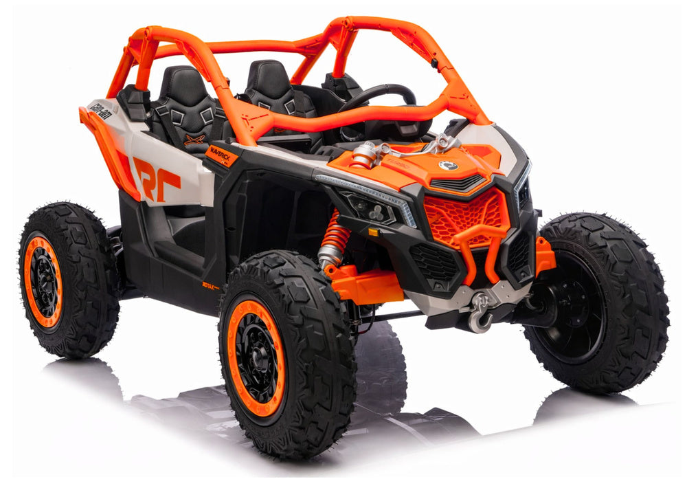 Maverick CAN-AM Turbo RS STRONG AIR Battery-Powered Ride-On Car Orange – Electric Ride-On