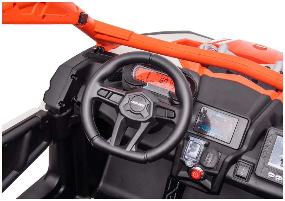 Maverick CAN-AM Turbo RS STRONG AIR Battery-Powered Ride-On Car Orange – view 10