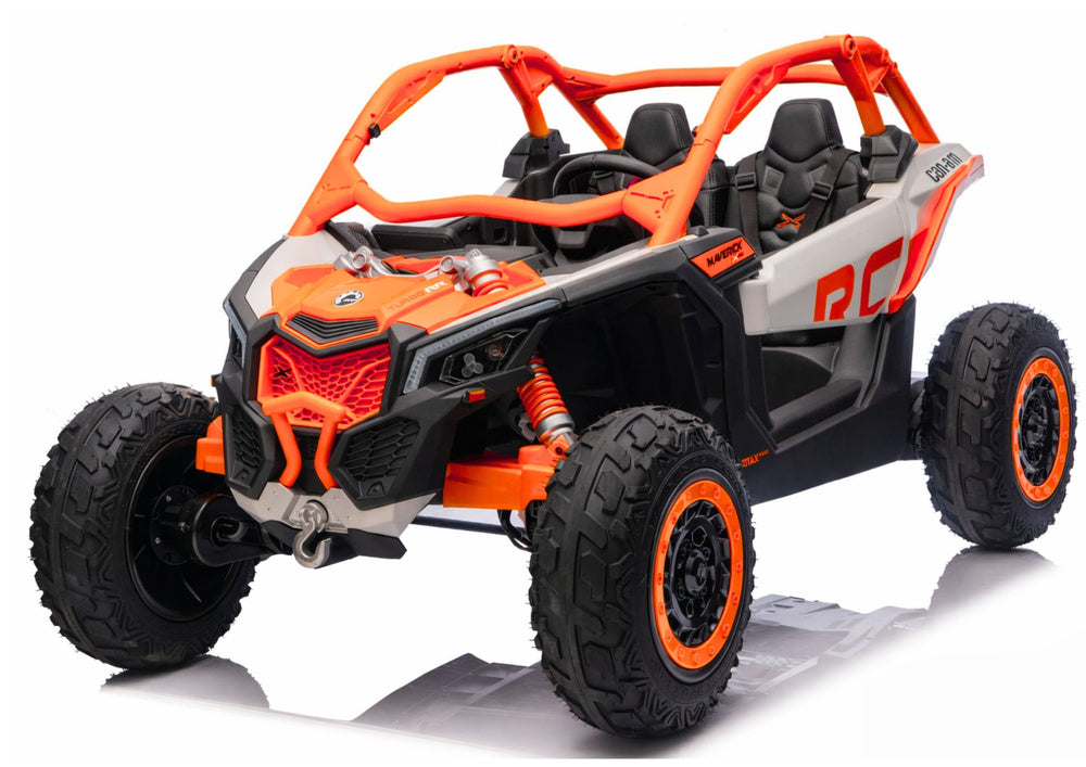 Maverick CAN-AM Turbo RS STRONG AIR Battery-Powered Ride-On Car Orange – view 2
