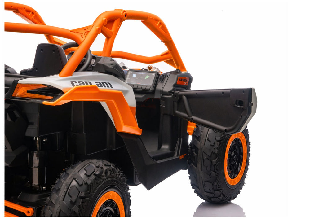 Maverick CAN-AM Turbo RS STRONG AIR Battery-Powered Ride-On Car Orange – view 8
