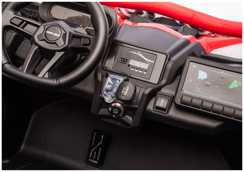 Maverick CAN-AM Turbo RS STRONG AIR Battery-Powered Car Red – view 11
