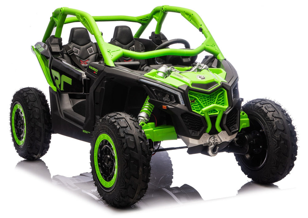 Maverick CAN-AM Turbo RS STRONG AIR Green Battery-Powered Car – Electric Ride-On