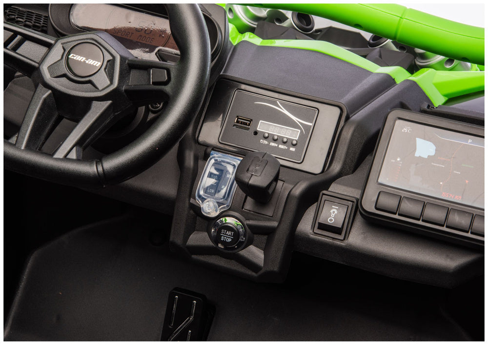 Maverick CAN-AM Turbo RS STRONG AIR Green Battery-Powered Car – view 13