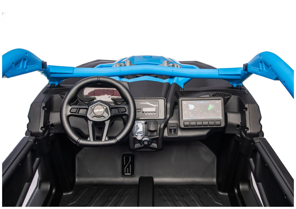 Maverick CAN-AM Turbo RS STRONG AIR Battery-Powered Ride-On Car Blue – view 11