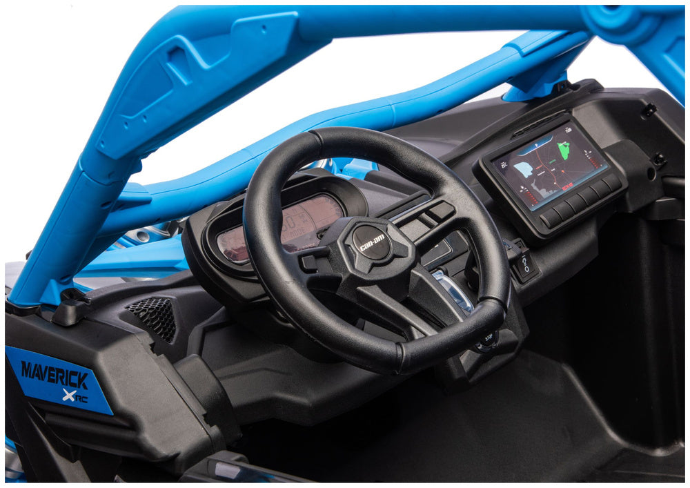Maverick CAN-AM Turbo RS STRONG AIR Battery-Powered Ride-On Car Blue – view 12