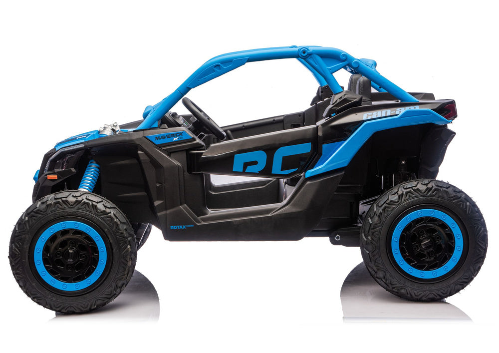 Maverick CAN-AM Turbo RS STRONG AIR Battery-Powered Ride-On Car Blue – view 4