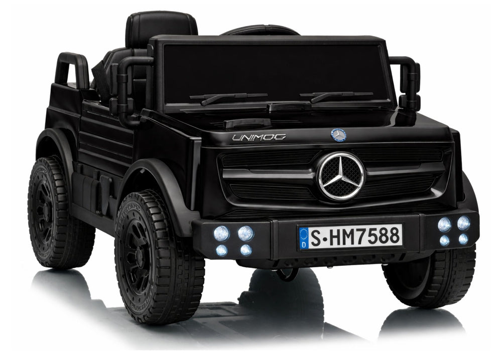 Mercedes Unimog HM7588 6V4Ah Black Battery Car – Electric Ride-On