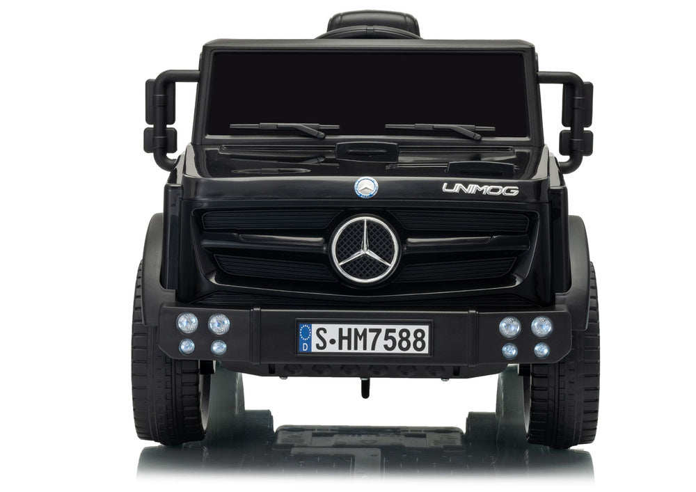 Mercedes Unimog HM7588 6V4Ah Black Battery Car – view 3