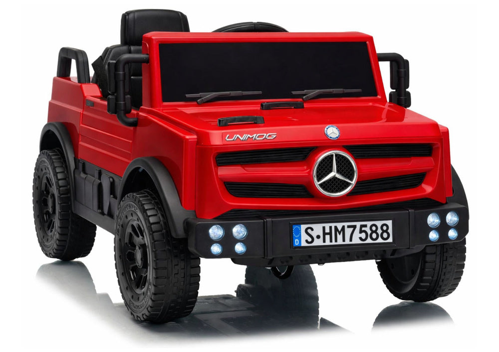 Mercedes Unimog HM7588 6V4Ah Red Battery Car – Electric Ride-On