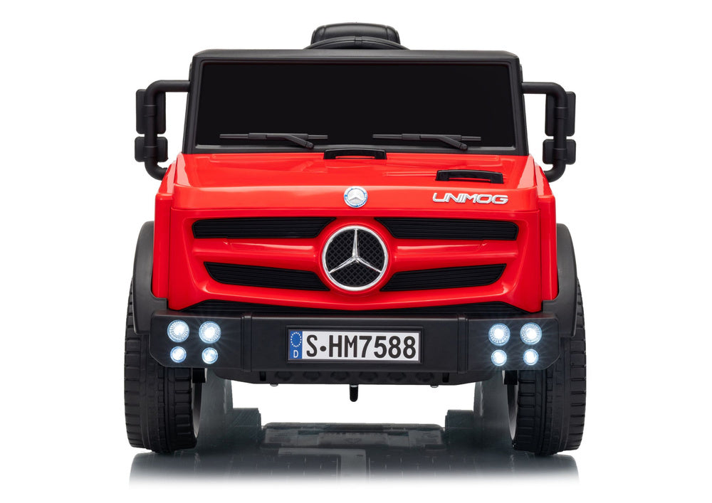 Mercedes Unimog HM7588 6V4Ah Red Battery Car – view 3