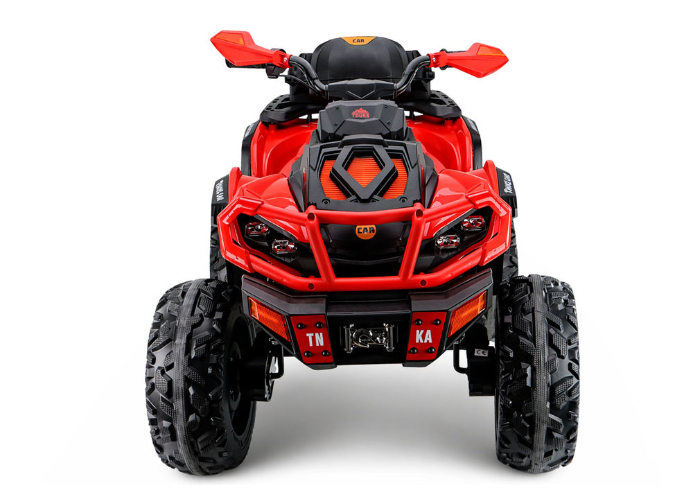 XW-08 4x4 45W Battery-Operated Quad Bike Red – view 3