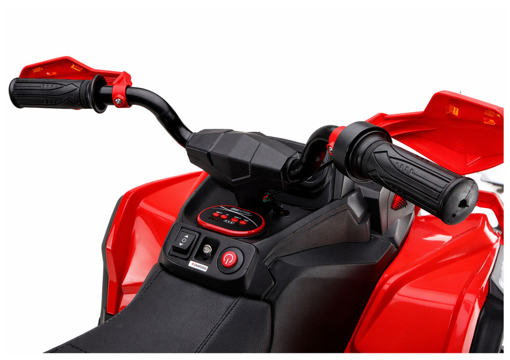 XW-08 4x4 45W Battery-Operated Quad Bike Red – view 8