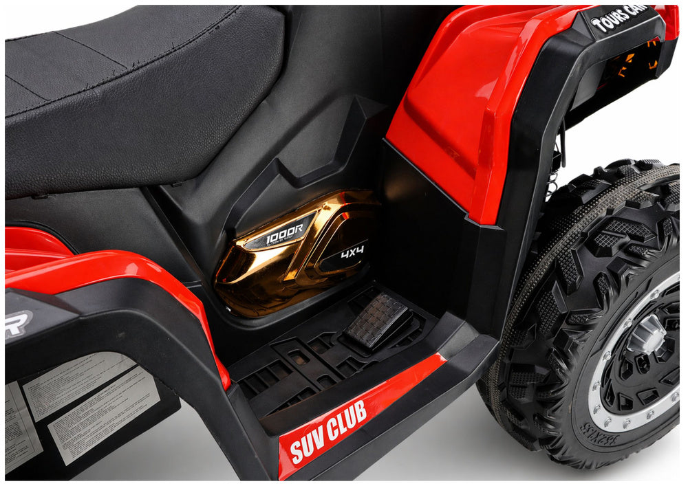 XW-08 4x4 45W Battery-Operated Quad Bike Red – view 9