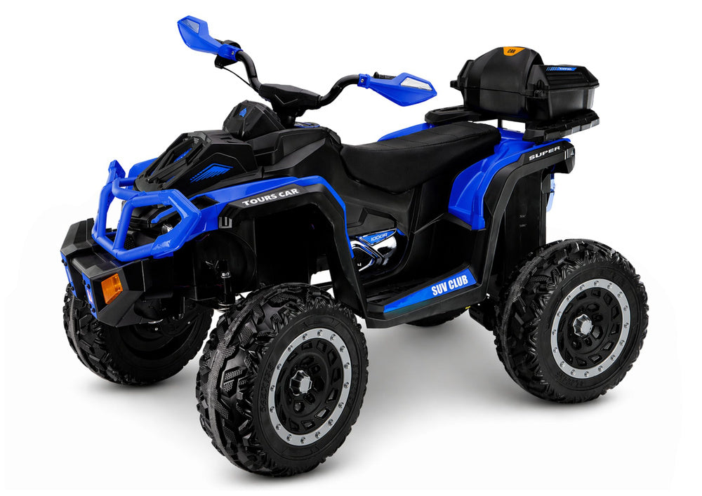 XW-08 4x4 45W Battery-Operated Quad Bike Blue – view 2