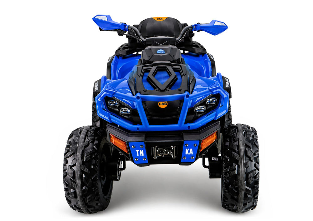 XW-08 4x4 45W Battery-Operated Quad Bike Blue – view 3