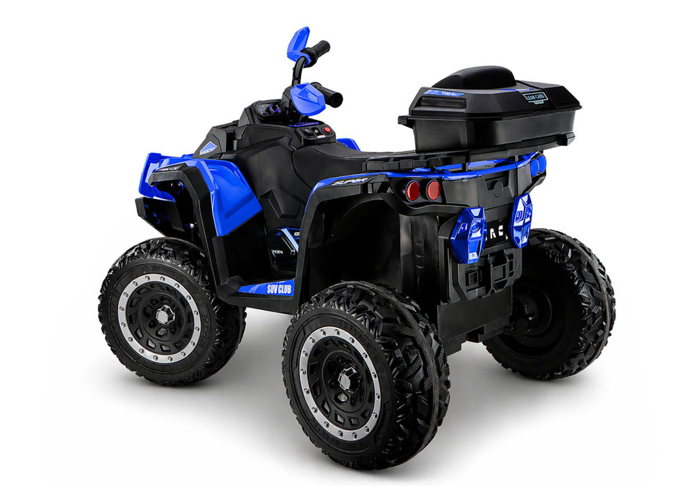 XW-08 4x4 45W Battery-Operated Quad Bike Blue – view 6
