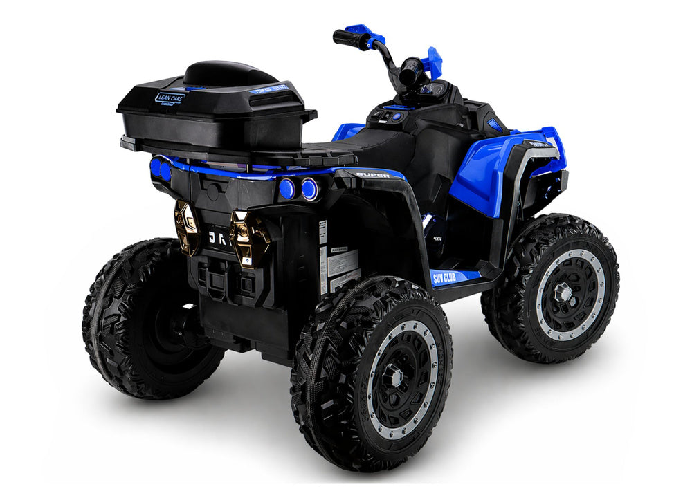 XW-08 4x4 45W Battery-Operated Quad Bike Blue – view 7