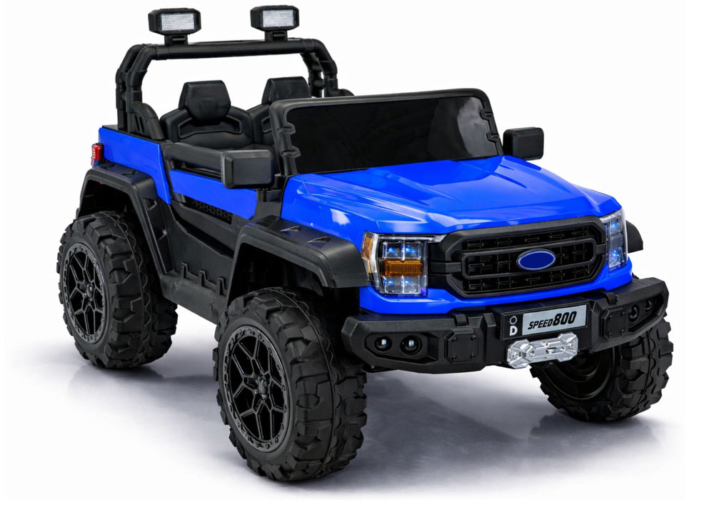 4x4 Battery Car 22F 12V10Ah Blue – Electric Ride-On