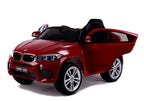 BMW X6 Red Painting - Electric Ride On Car – view 3