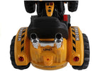 Electric Ride On Tractor with Bucket Excavator Orange – view 4