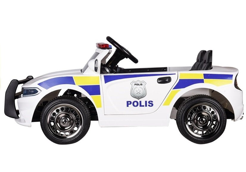 Police Electric Ride-On Car - White – view 4