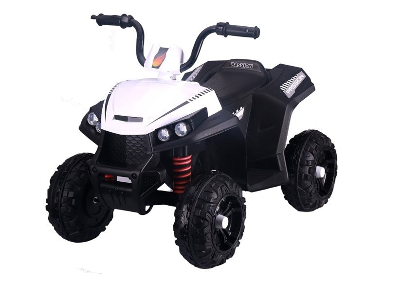 S601 White - Electric Ride On Quad – view 2