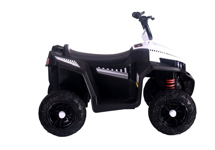 S601 White - Electric Ride On Quad – view 3