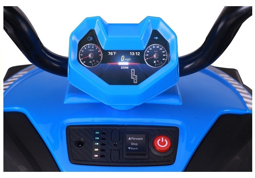 S601 Blue - Electric Ride On Quad – view 6