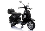 Vespa Scooter Electric Ride On Motorcycle - Black – Electric Ride-On