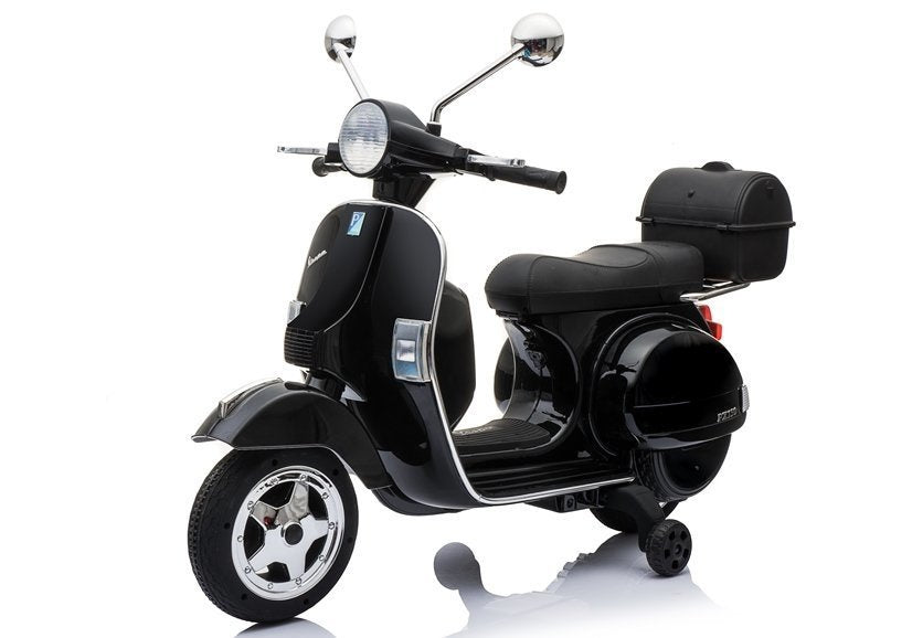 Vespa Scooter Electric Ride On Motorcycle - Black – view 5