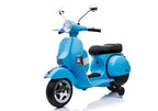 Vespa Scooter Electric Ride On Motorcycle - Blue – view 2